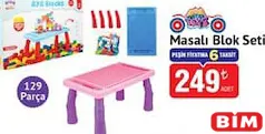 MASALI BLOK SETİ 129 PARÇA fiyat ve kampanya bilgisi